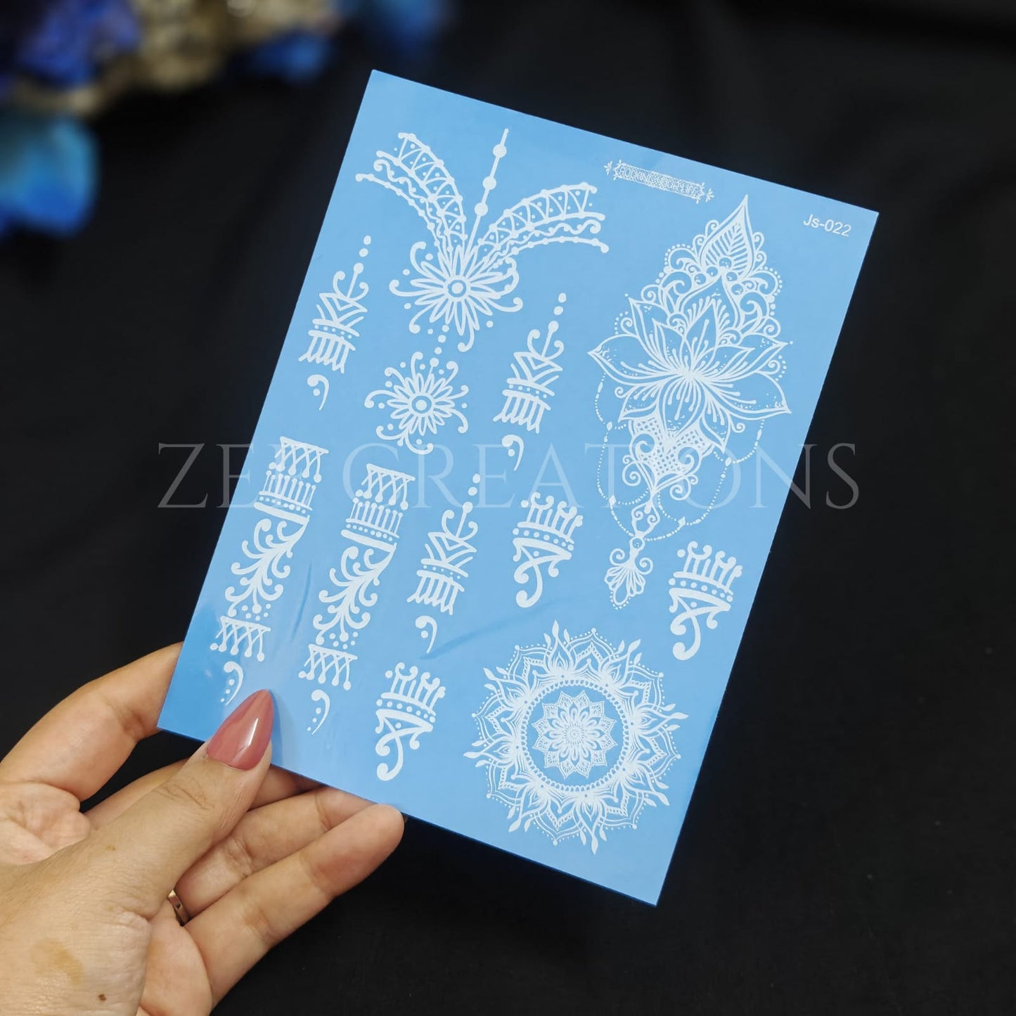 White Henna Tattoo