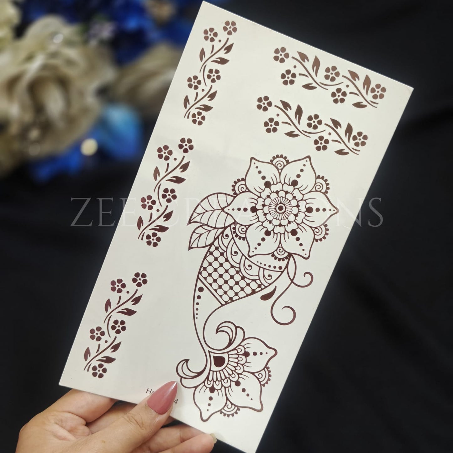 Henna Tattoo (Single Sided)