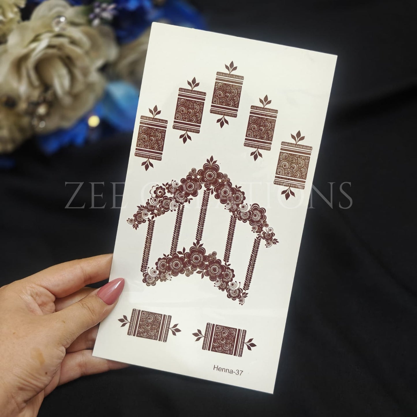 Henna Tattoo (Single Sided)