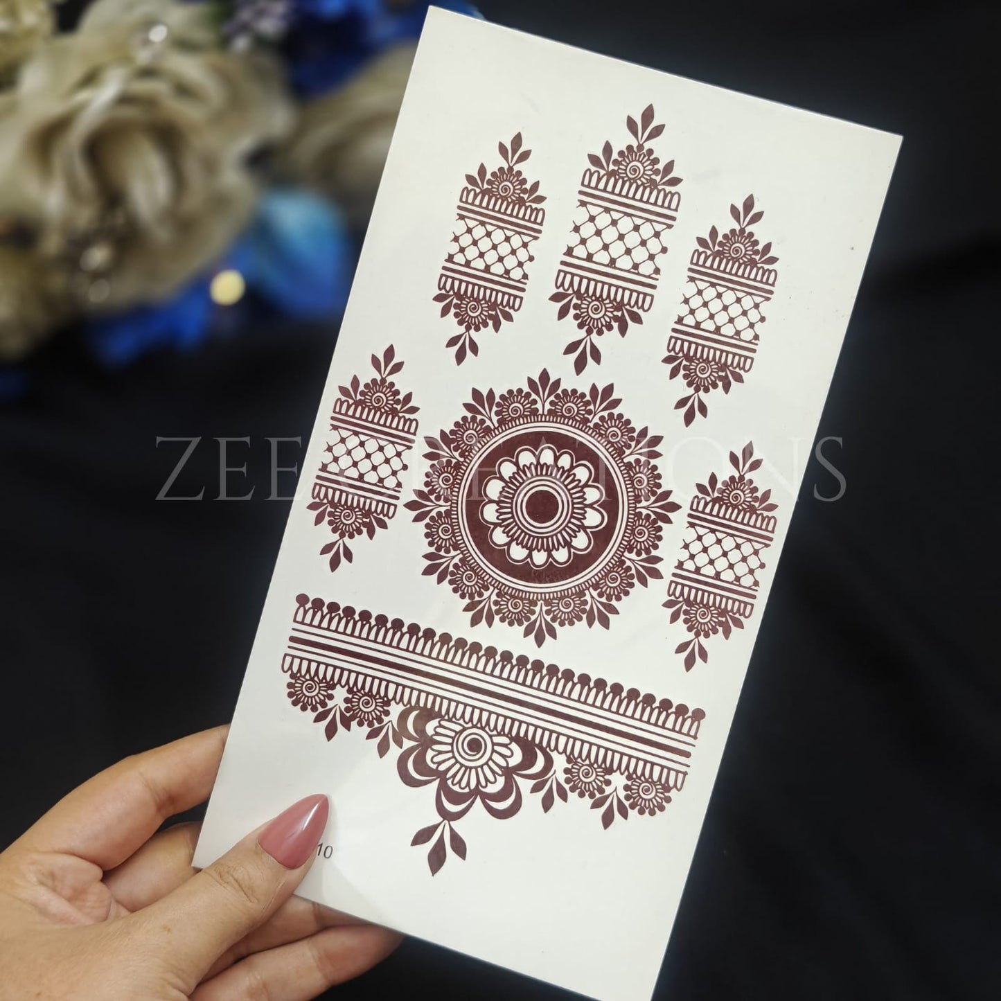 Henna Tattoo (Single Sided)
