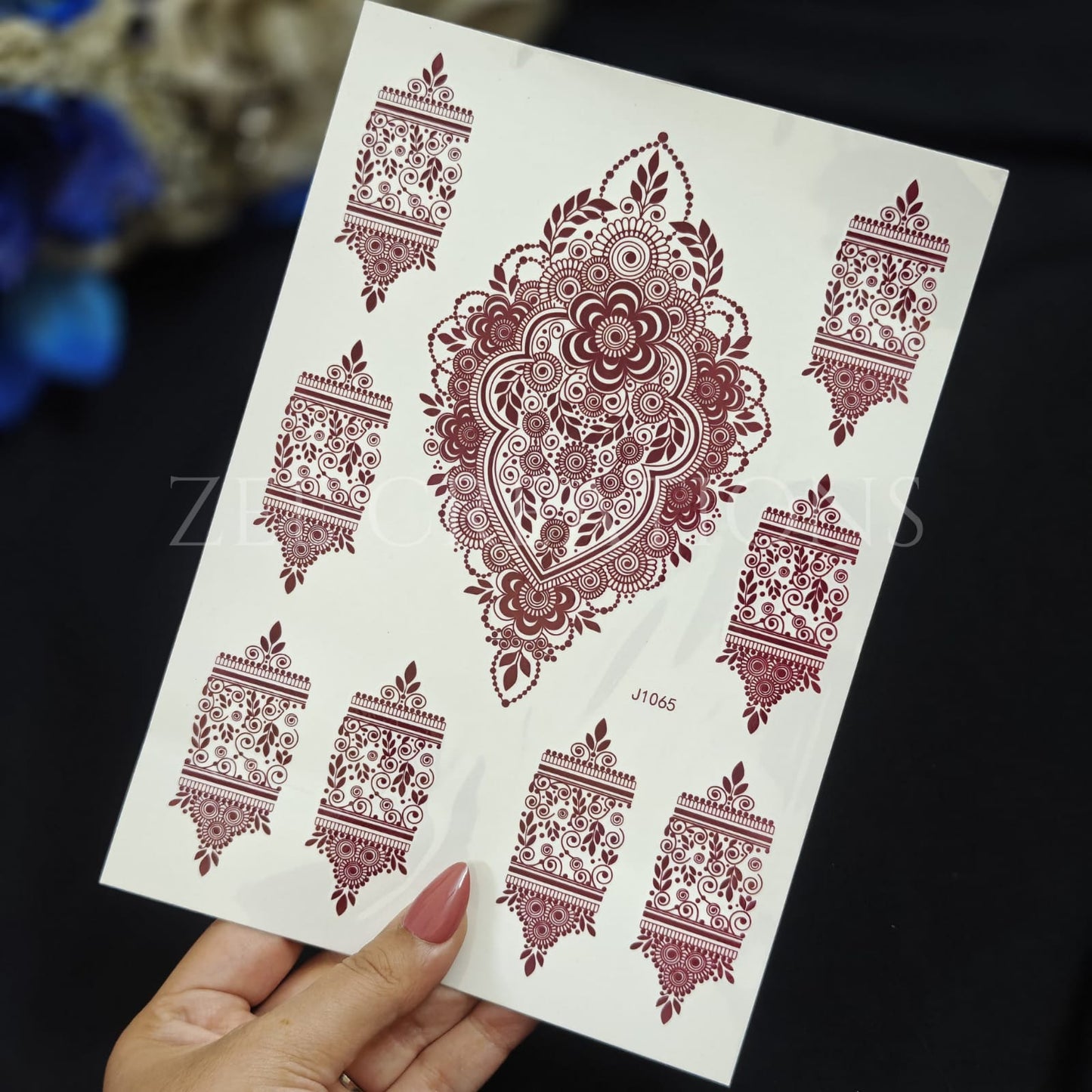 Heavy Henna Tattoo