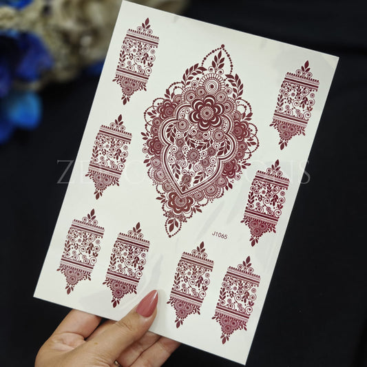 Heavy Henna Tattoo