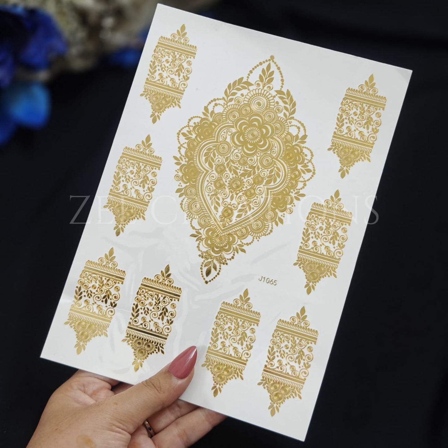 Golden Henna Tattoo