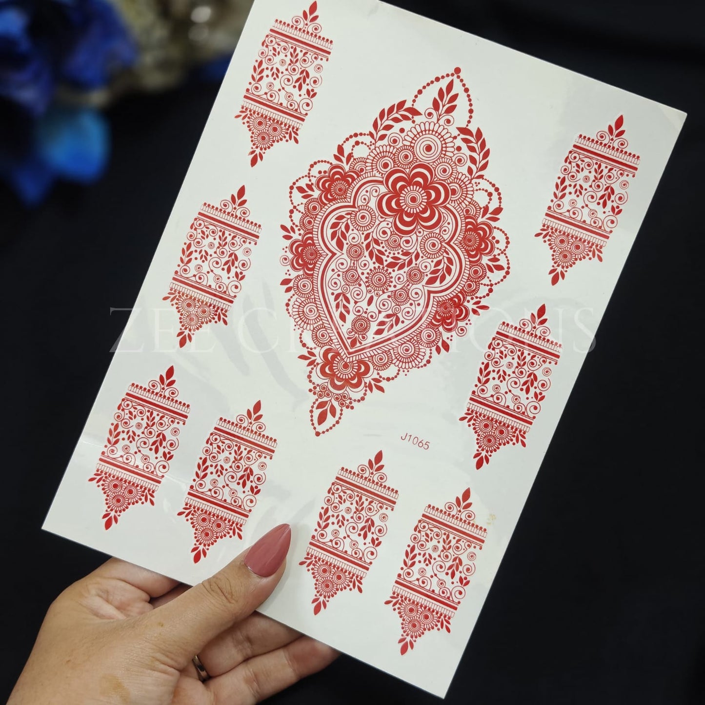 Heavy Henna Tattoo