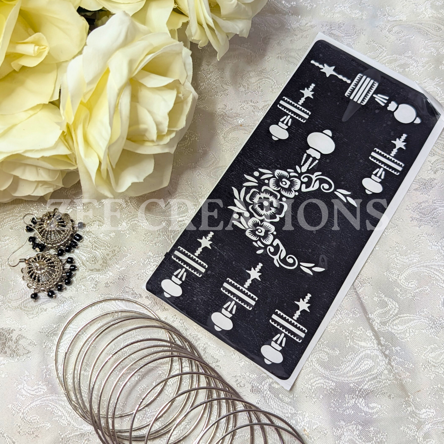 Henna Stencils (Single Side)