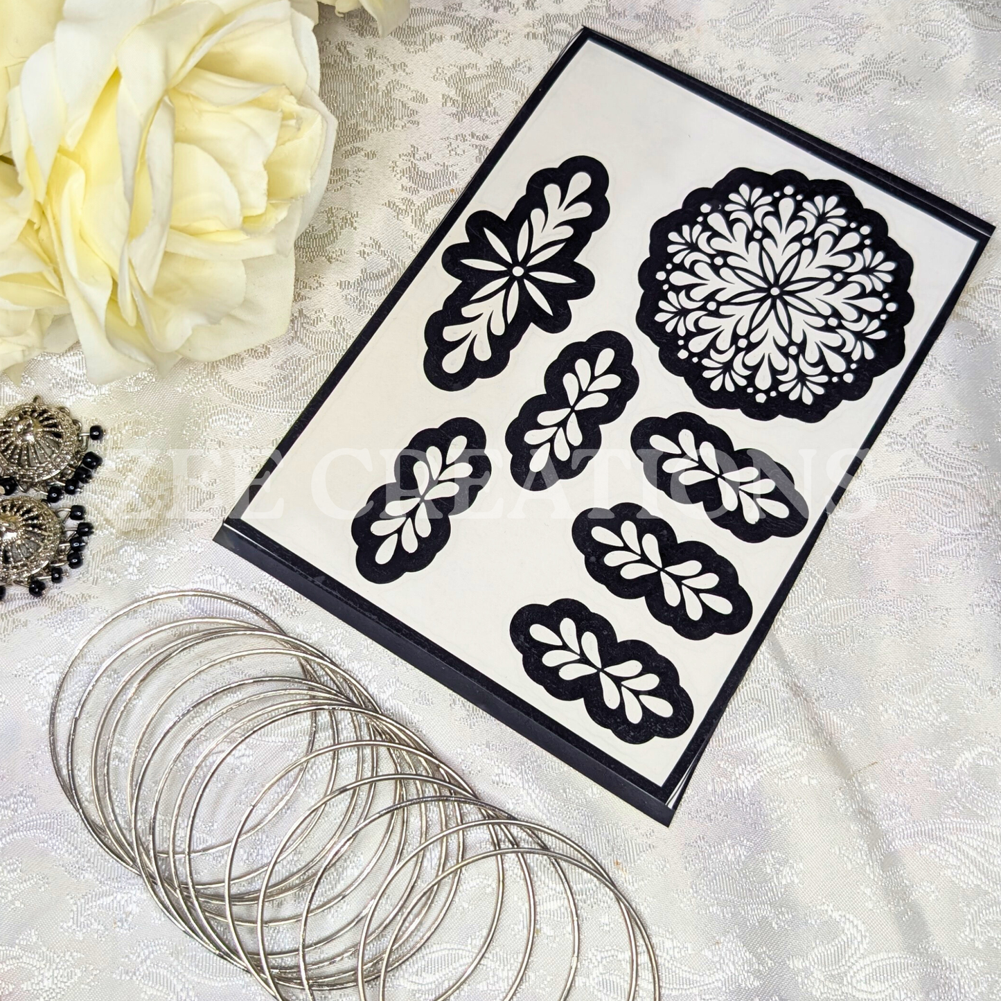 Henna Stencils (Single Side)